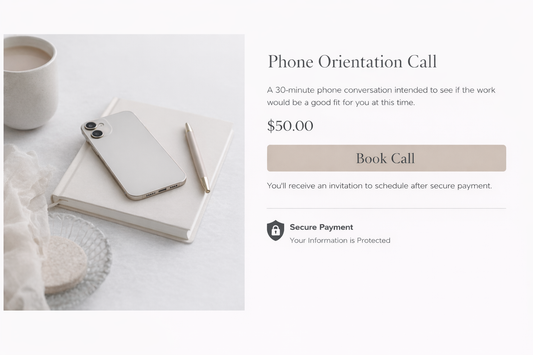 Phone Orientation Session