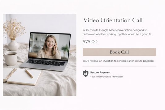 Video Orientation Session